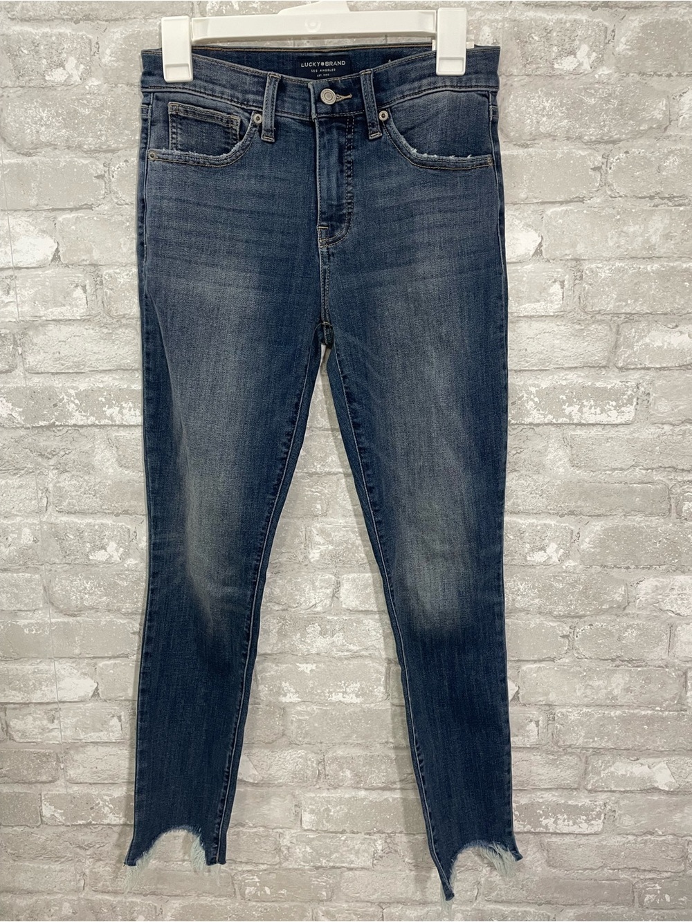 Lucky Brand Ava Mid Rise Skinny Jeans